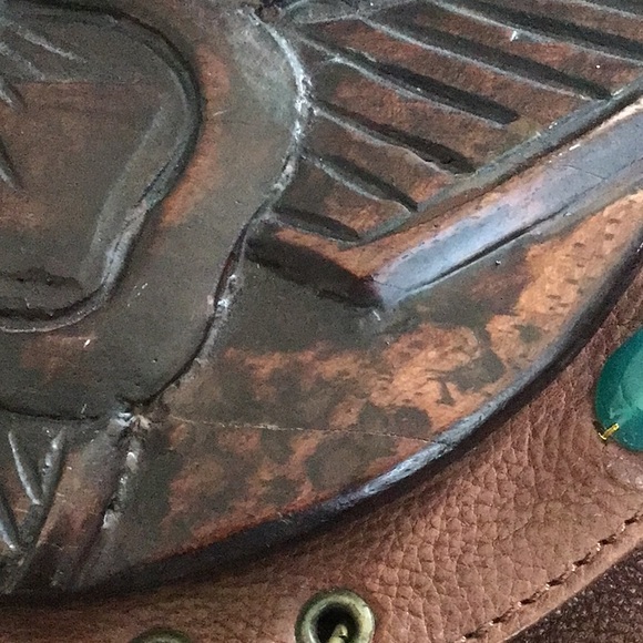 Cole Haan G Series Brown Large Leather Tote Bag Gorgeous - Picture 10 of 10